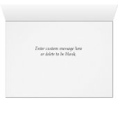 La carte de vœux du Capitole du Missouri (Intérieur Horizontal (Bas))