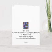 La carte de voeux du Roi (Dos)