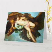 La carte de vœux en beaux-arts de l'Enlèvement de  (Fleur jaune)