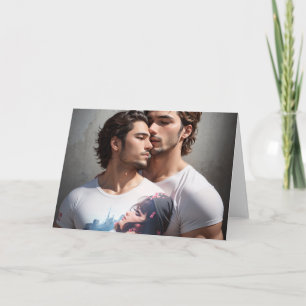 La carte de vœux gay pour couple