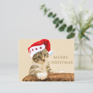 La carte de vœux magique de fêtes