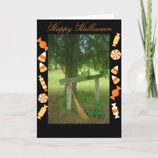 La carte de vœux post-Halloween (Devant)