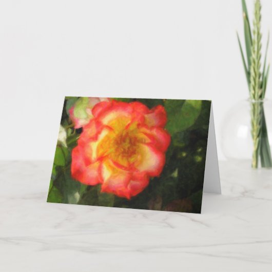 La carte de voeux rose de Betty Boop (Devant)