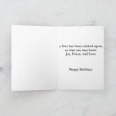 la carte de voeux Star (Intérieur)