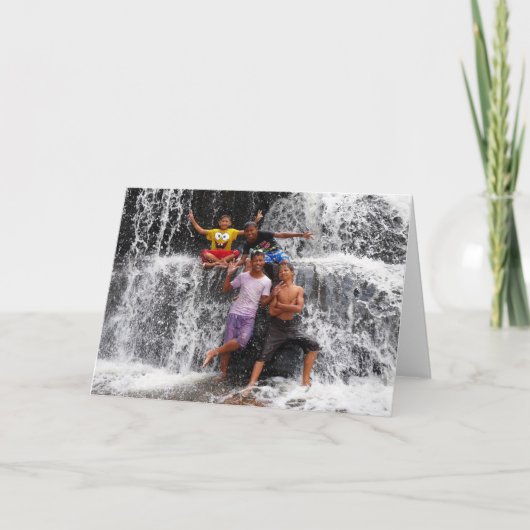 La carte des enfants Savong (Devant)