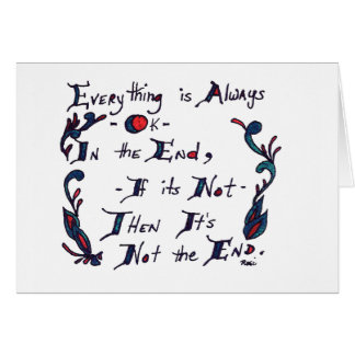 La carte d'extrémité