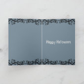 La carte d'Halloween de la ferme hantée (Intérieur)