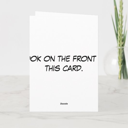 La carte d'idiot (Dos)