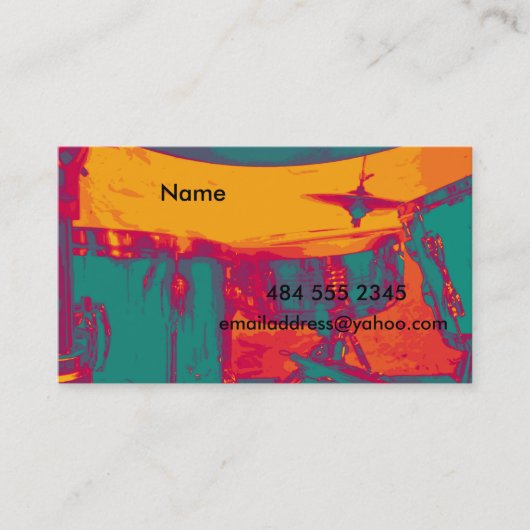 La carte du batteur (Devant)