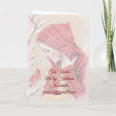 La carte du cardinal rouge visiteur (Dos)