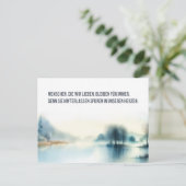 La carte du deuil "Les gens que nous aimons" (Debout devant)