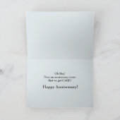 La carte du Gang Anniversaire (Intérieur)