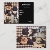 La carte du Groomer (Devant / Derrière)