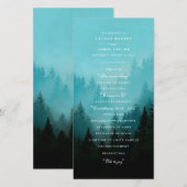 La carte du programme de plein air (Devant / Derrière)