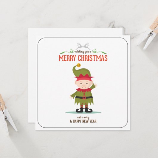 La carte Elf (Devant/Arrière en situation)