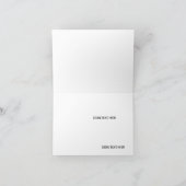 La carte elle-même (Intérieur)