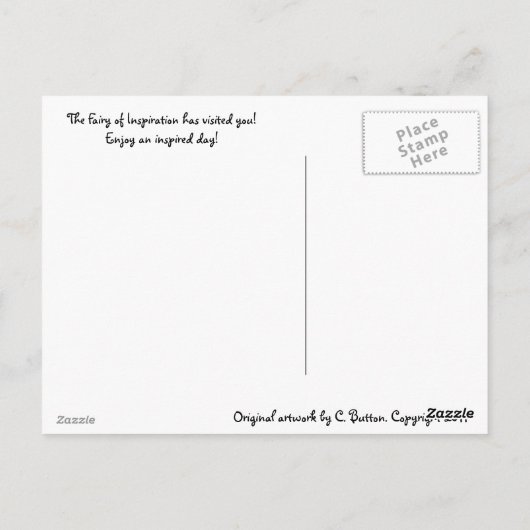 La carte Fairy of Inspiration (Dos)