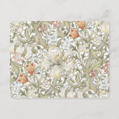 La Carte Finer Details Lilies William Morris (Dos)