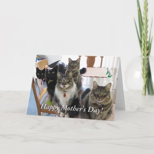 La carte Gang Happy Mother's Day Card (Devant)