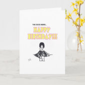 La carte Good News (Fleur jaune)