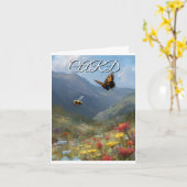 La carte, la dernière carte que vous aurez jamais  (Fleur jaune)