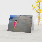 La carte Lonely Walk (Fleur jaune)