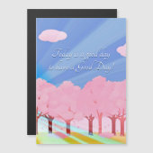 La carte magnétique d'aujourd'hui est un bon jour (Devant / Derrière)