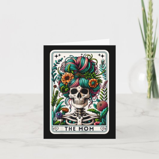 La carte mère Tarot Skeleton Mothers Day Witch Mam (Devant)