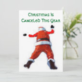 La carte Noël est annulée (Debout devant)