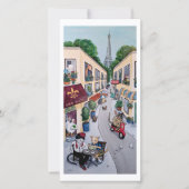 La carte Paris Café (Devant)