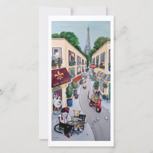 La carte Paris Café