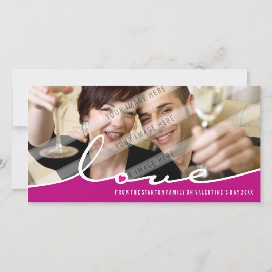 LA CARTE PHOTOCARD DE VALENTINE :: L'amour divise  (Devant)