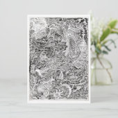 La carte plat de l'arrière-pays (Debout devant)