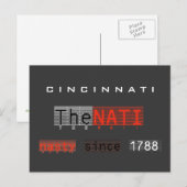 La carte postale 1788 de NATI (Cincinnati) (Devant / Derrière)
