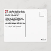 La carte postale Cayuga de Paul (Dos)