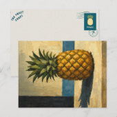 La carte postale d'ananas moderne (Devant / Derrière)