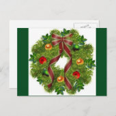 La carte postale de Christma. (Devant / Derrière)