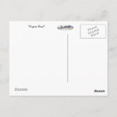 La carte postale de côte de l'Orégon (Dos)