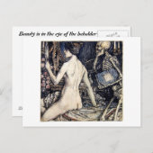 la carte postale de critique (Devant / Derrière)