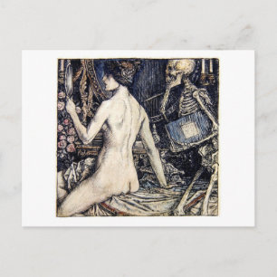 la carte postale de critique