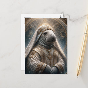 La carte postale de la nonne lamantin