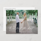 La carte postale de l'Elopement du noeud (Devant / Derrière)