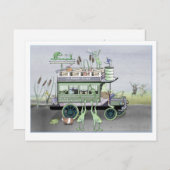 La carte postale de l'Omnibus Froggy Fliver (Devant / Derrière)