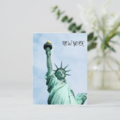 La carte postale de New York (Debout devant)