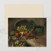 la carte postale de récolte (Devant / Derrière)