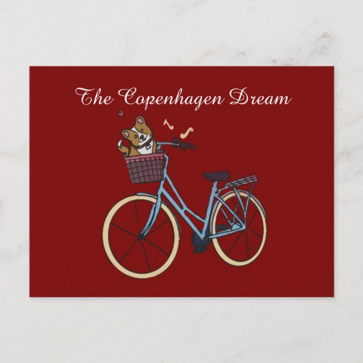 La carte postale de rêve de Copenhague (Devant)