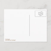 La carte postale de sauvegarde de la récolte (Dos)