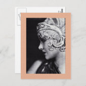 La carte postale de starlette (Devant / Derrière)