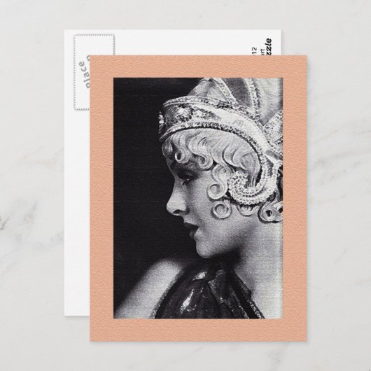 La carte postale de starlette (Devant / Derrière)