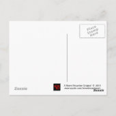 La carte postale de starlette (Dos)